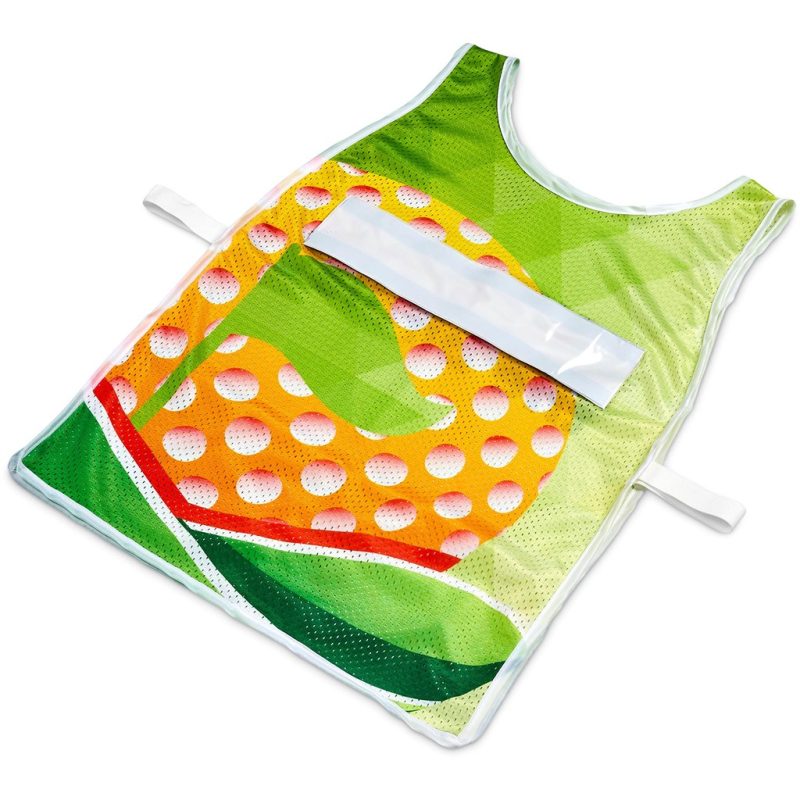 Hoppla Jackal Polyester Caddy Bib with PVC Name Sleeve - Image 3