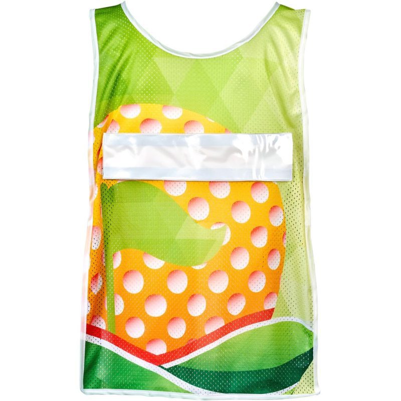 Hoppla Jackal Polyester Caddy Bib with PVC Name Sleeve - Image 6