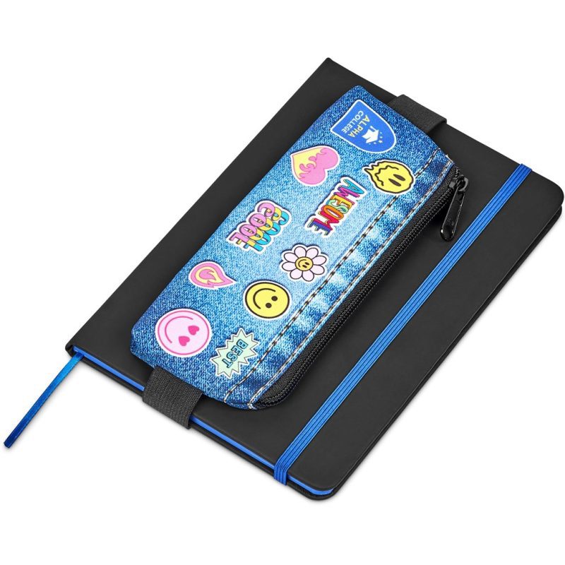 Hoppla Lagoon Polyester Pencil Case To Fit Over An A5 Notebook - Image 7