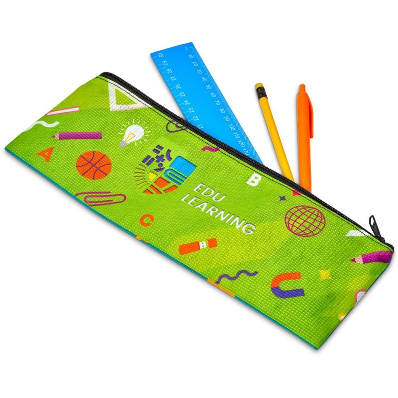 Hoppla Parker Recycled PET Stitch-Bond Pencil Case - Image 4