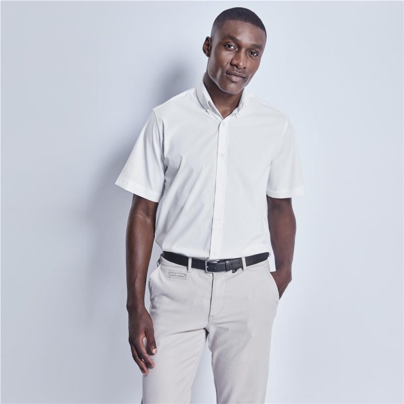 Mens Short Sleeve Sheffield Stretch Shirt - Image 4