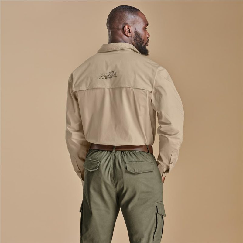 Mens Long Sleeve Mawenzi Twill Shirt - Image 9