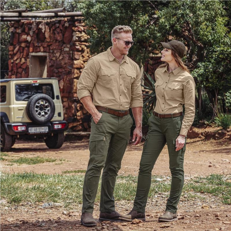 Ladies Long Sleeve Mawenzi Twill Shirt - Image 8