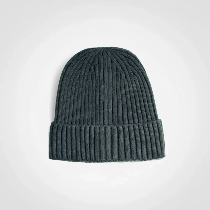 Glacier Ribbed Beanie - Image 2