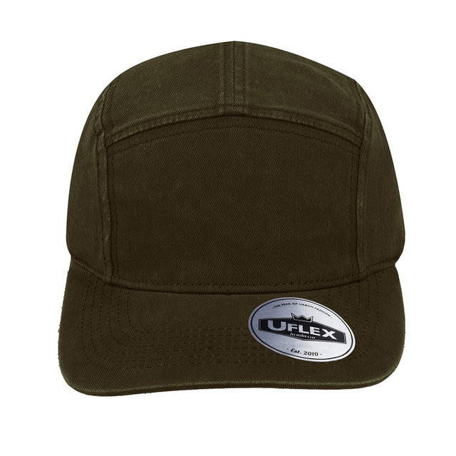 UFLEX - 5 Panel Washed Cotton Cap - Image 4