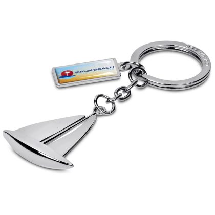Serendipio Sailboat Charmed Keyholder