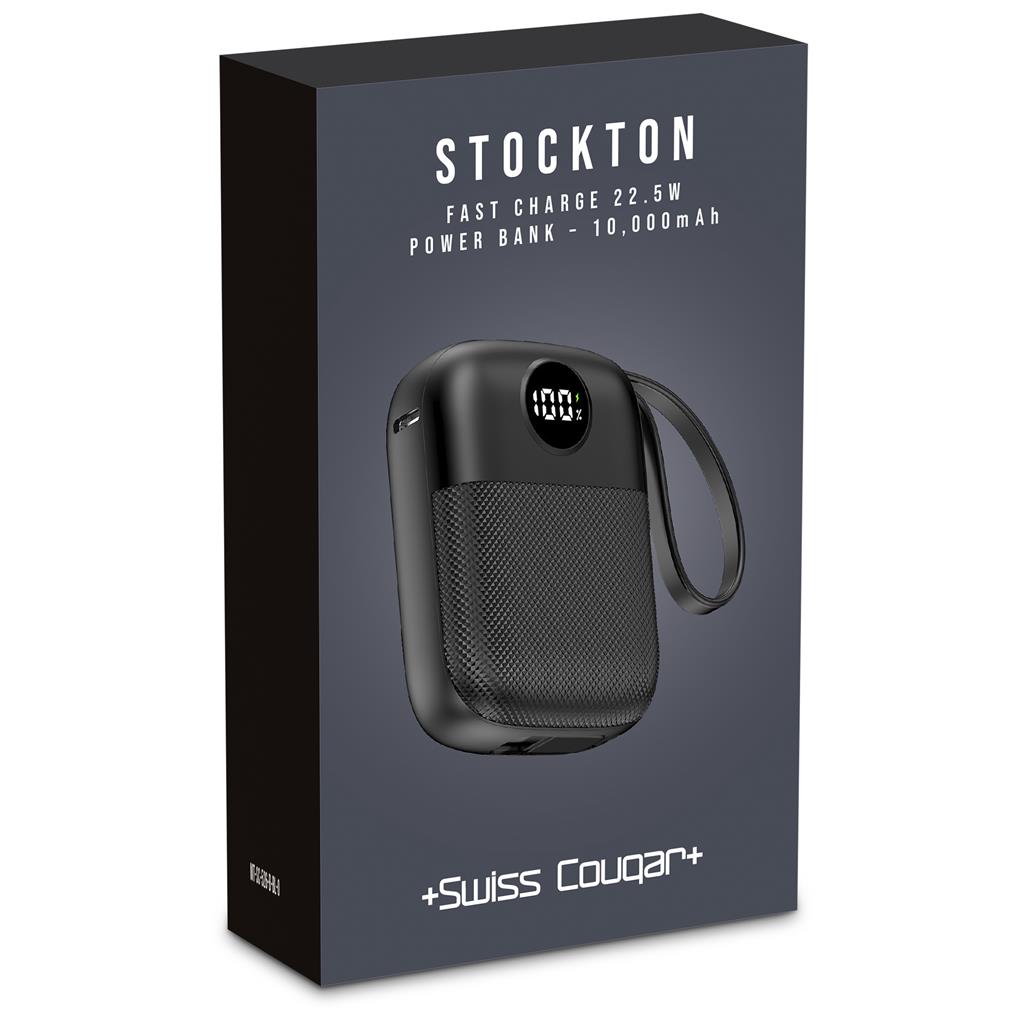 Swiss Cougar Stockton Fast Charge 22.5W Power Bank - 10000mAh - Image 4