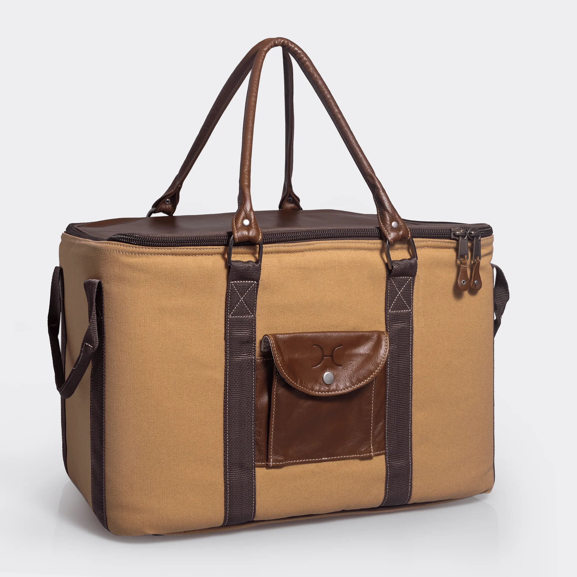 45L Box Cooler | Wax Canvas | Hard Inner Bin - Image 3