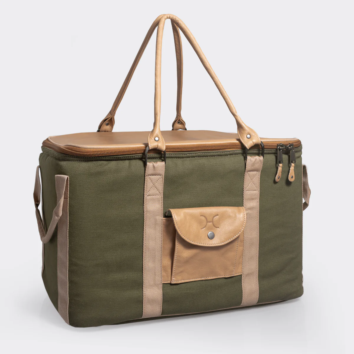 45L Box Cooler | Wax Canvas | Hard Inner Bin - Image 2